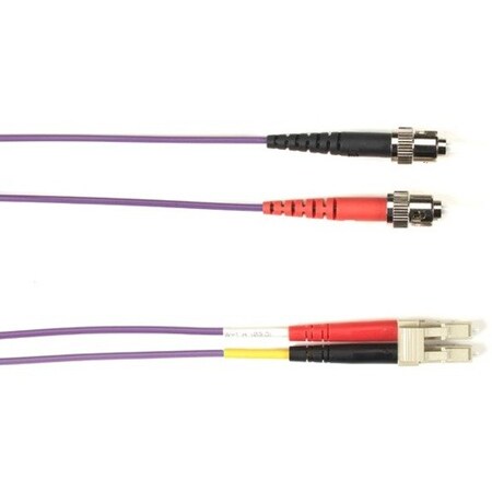 Black Box 3-M, St-Lc, 62.5-Micron, Multimode, Pvc FOCMR62-003M-STLC-VT